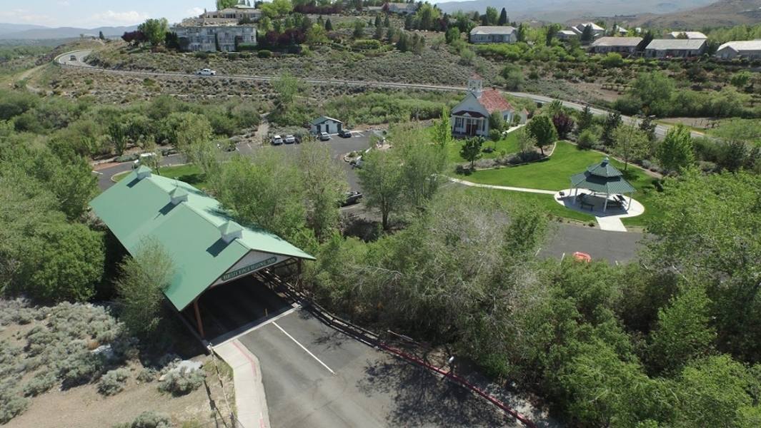 Picture of park entrance